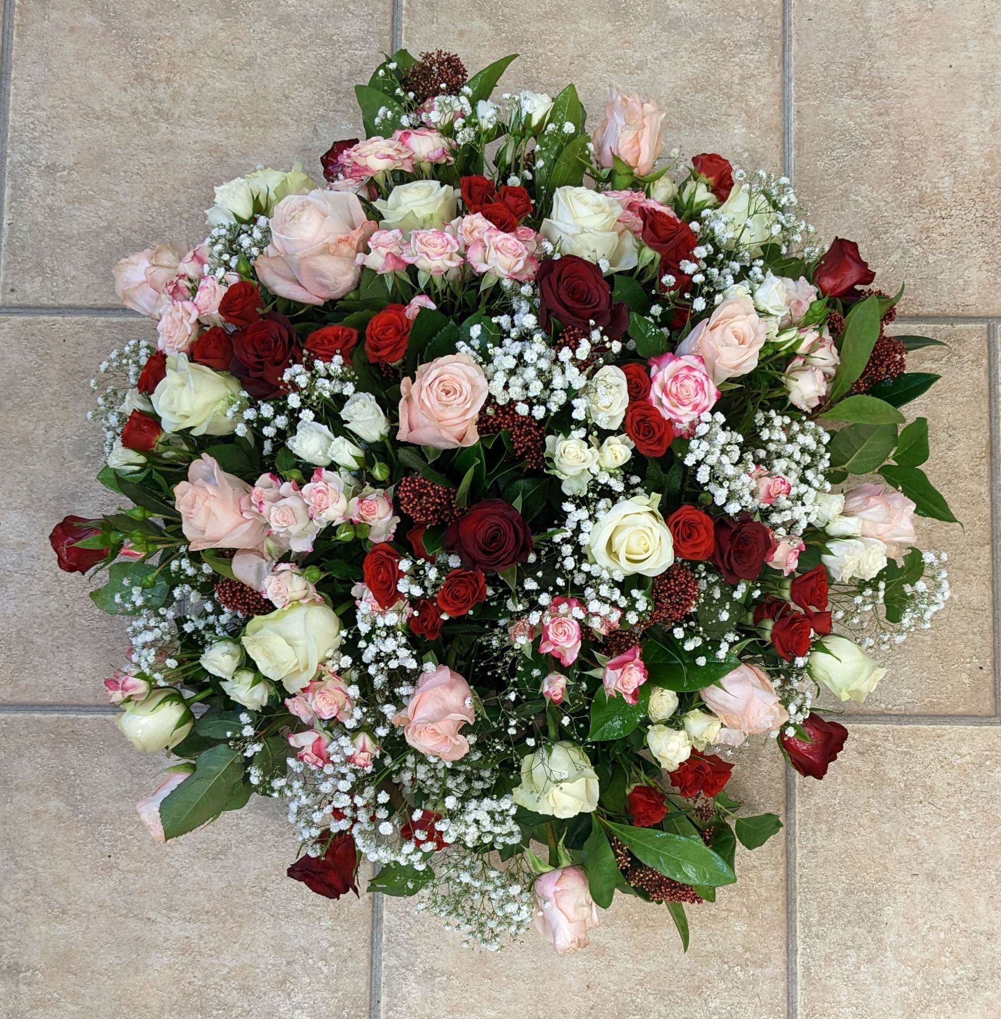 Bouquet automnal, O'Belles Fleurs Chaponnay